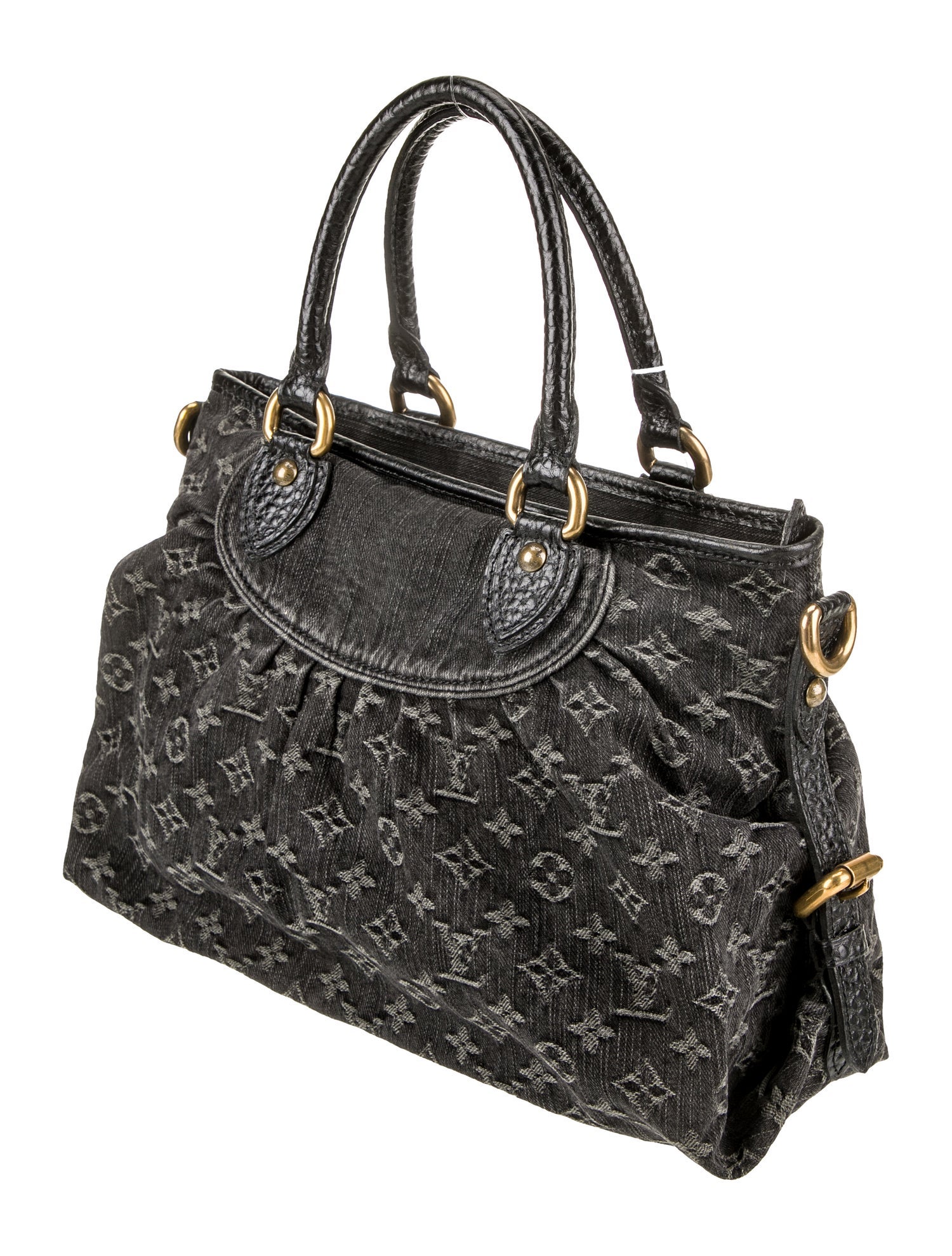 Louis Vuitton Denim Top Handle Bag MM